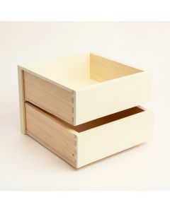 Linden Edge Under-Desk Drawer Unit - Cream (synthetic illustration; no displayed measurements)