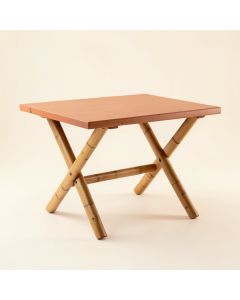 Shore Dale Patio Table - Terracotta (synthetic illustration; no displayed measurements)
