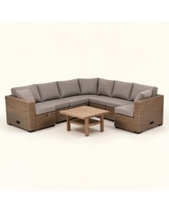 Kenwick 17 Piece Sectional Seating Group With Cushions (synthetic illustration; no displayed measurements)
