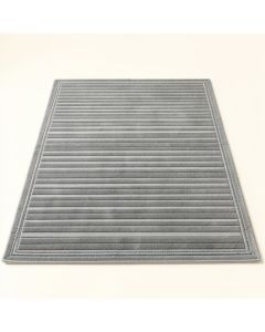 Flint Bridge Rectangular Outdoor Rug - Gray (synthetic illustration; no displayed measurements)