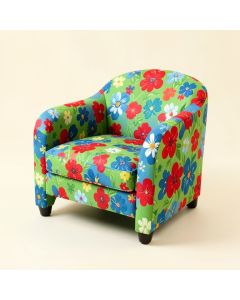 Jacey Floral Kids Club Chair (synthetic illustration; no displayed measurements)