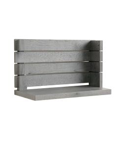 Shore Bridge Wall-Mounted Entryway Organizer Shelf - Gray