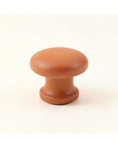 Shore Arc Cabinet Knob Without Packaging - Terracotta (synthetic illustration; no displayed measurements)