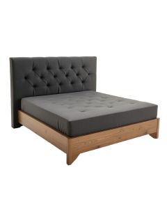 Peters Tufted Upholstered Low Profile Platform Bed (synthetic illustration; no displayed measurements)