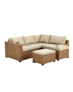 Aidden Patio Sectional With Cushions (synthetic illustration; no displayed measurements)