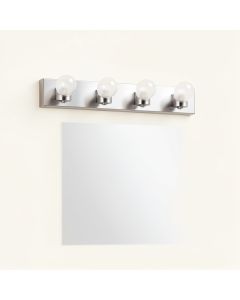 Dove Creek 4-Light Satin Nickel Bath Light (synthetic illustration; no displayed measurements)