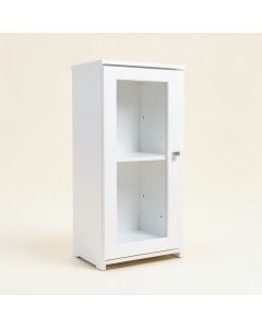 23.5 '' W X 31.5 '' H X 12 '' D Free-Standing Bathroom Cabinet (synthetic illustration; no displayed measurements)