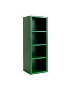 Juniper Dell Narrow Cubby Tower - Green (synthetic illustration; no displayed measurements)