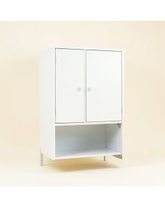 Stone Brook Wall-Mounted Laundry Cabinet - White (synthetic illustration; no displayed measurements)