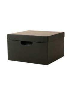 Lake Bend Under-Desk Drawer Unit - Black