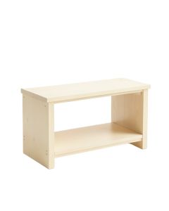 Birch Brook Narrow Outdoor Storage Bench - Cream (synthetic illustration; no displayed measurements)