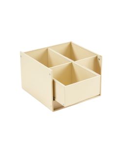 Glen Arc Empty Coffee-Station Organizer - Cream