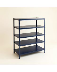 Vale Bend Desktop Shelving Unit - Navy (synthetic illustration; no displayed measurements)