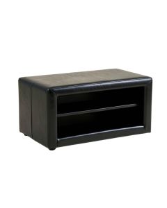 Wilber Leather Storage Bench (synthetic illustration; no displayed measurements)