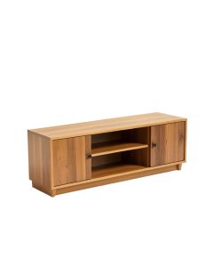 Solid Wood Tv Stand For Tvs Up To 85 '' (synthetic illustration; no displayed measurements)