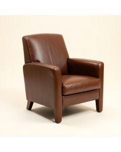 Wooper Leather Arm Chair (synthetic illustration; no displayed measurements)