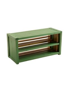 Glen Arc Shoe Storage Bench (synthetic illustration; no displayed measurements)