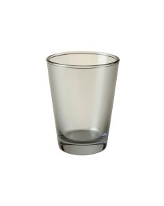 Ridge Arc Empty Candle Holder - Gray