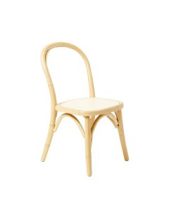 Oak Bend Dining Chair - Cream (synthetic illustration; no displayed measurements)