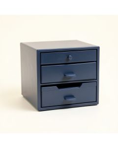 Spruce Dale Small-Parts Storage Drawer Cabinet - Navy (synthetic illustration; no displayed measurements)