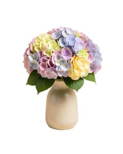 Hydrangea Floral Arrangement In Vase