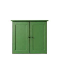 Linden Bend Wall-Mounted Laundry Cabinet - Green (synthetic illustration; no displayed measurements)