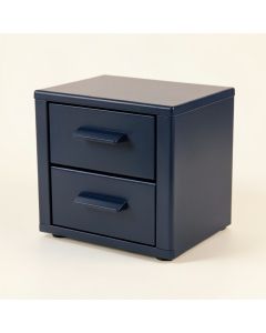 Hazel Edge Small-Parts Storage Drawer Cabinet - Navy (synthetic illustration; no displayed measurements)
