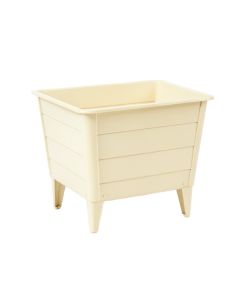 Stone Brook Empty Raised Planter - Cream (synthetic illustration; no displayed measurements)