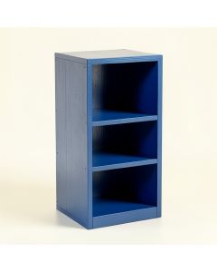 Olive Edge Narrow Cubby Tower - Blue (synthetic illustration; no displayed measurements)