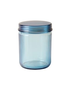 Clay Bluff Storage Canister With Lid - Blue