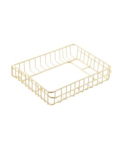 Pine Bridge Empty Under-Desk Cable Tray - Ivory