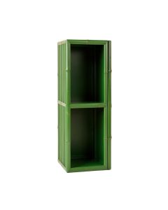 Stone Branch Narrow Cubby Tower - Green