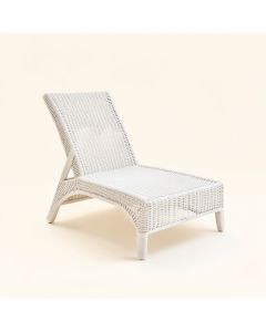 Dawn Arc Outdoor Lounge Chair (synthetic illustration; no displayed measurements)