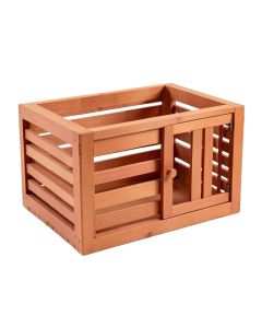 Fern Brook Empty Furniture-Style Pet Crate - Terracotta