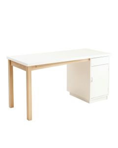Harbor Bridge Empty Workshop Workbench - White (synthetic illustration; no displayed measurements)