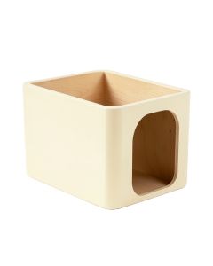 Vale Brook Empty Furniture-Style Litter Enclosure - Cream