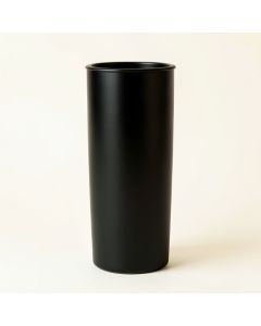 Juniper Branch Empty Decorative Vase - Black (synthetic illustration; no displayed measurements)