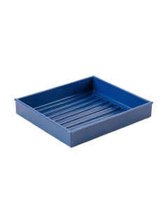 Ridge Edge Empty Under-Desk Cable Tray - Blue