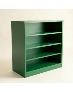 Maple Arc Desktop Shelving Unit (synthetic illustration; no displayed measurements)