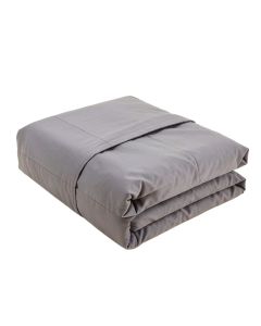 Are You Kidding ? - Coma Inducer® Queen Duvet Cover - Charcoal/White (synthetic illustration; no displayed measurements)