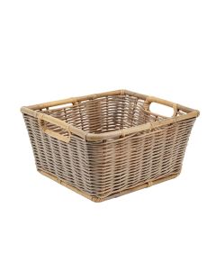 Fern Crest Empty Storage Basket - Gray (synthetic illustration; no displayed measurements)