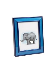 Precious Moments Love At First Sight Elephant 4X6 Resin And Glass Blue Ultrasound Picture Frame
