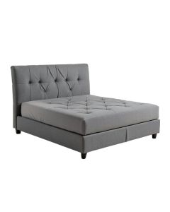 Formenti Twin Tufted Upholstered Platform Bed (synthetic illustration; no displayed measurements)