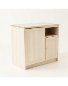 Fern Branch Freestanding Laundry Folding Counter - Ivory (synthetic illustration; no displayed measurements)