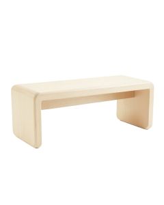 Cove Falls Indoor Bench - Ivory (synthetic illustration; no displayed measurements)