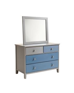 Evanoff 7 Drawer Dresser With Mirror