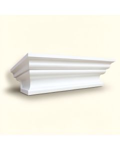 Gaige 11 7/8 '' H X 96 '' W X 9 1/2 '' D Crown Molding (synthetic illustration; no displayed measurements)