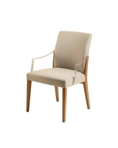 Keeney King Louis Back Side Chair In Clear