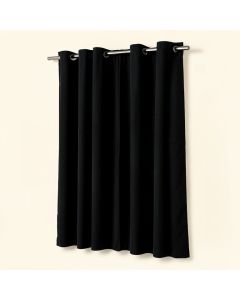 Linen Solid Max Blackout Grommet Single Curtain Panel (synthetic illustration; no displayed measurements)