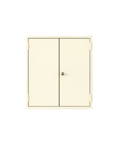 Cedar Dale Wall-Mounted Laundry Cabinet - Ivory